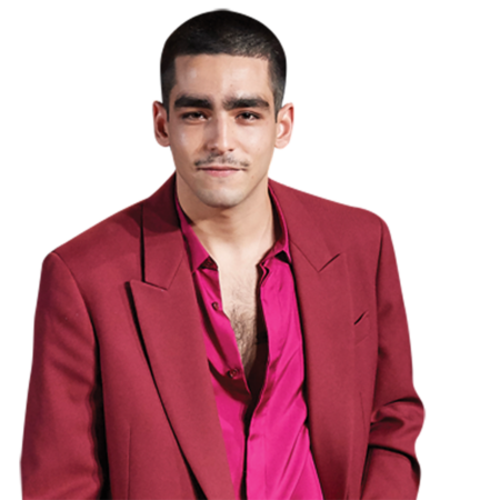 Omar Ayuso (Red Suit) Half Body Buddy Cutout