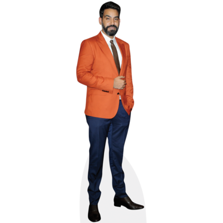 Rahul Kohli (Orange Blazer) Cardboard Cutout