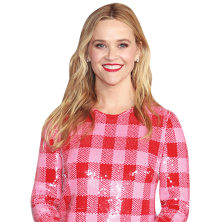 Reese Witherspoon (Pink Dress) Half Body Buddy Cutout