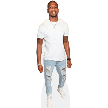 Adrian Lockett (White T-Shirt) Cardboard Cutout