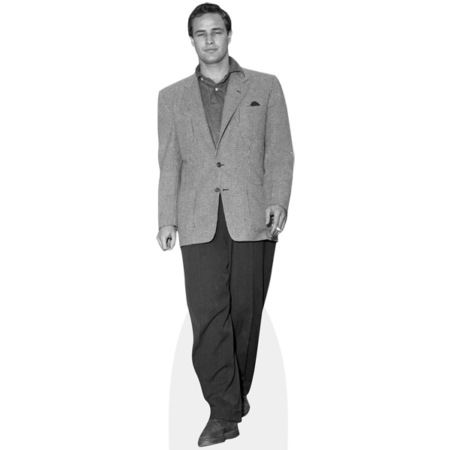 Marlon Brando (BW) Cardboard Cutout