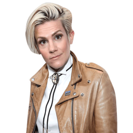 Cameron Esposito (Brown Jacket) Half Body Buddy Cutout