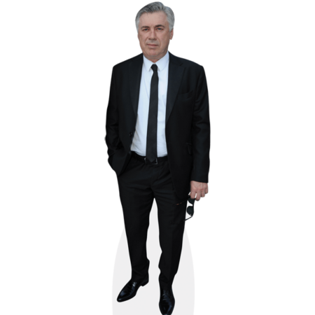 Carlo Ancelotti (Suit) Cardboard Cutout