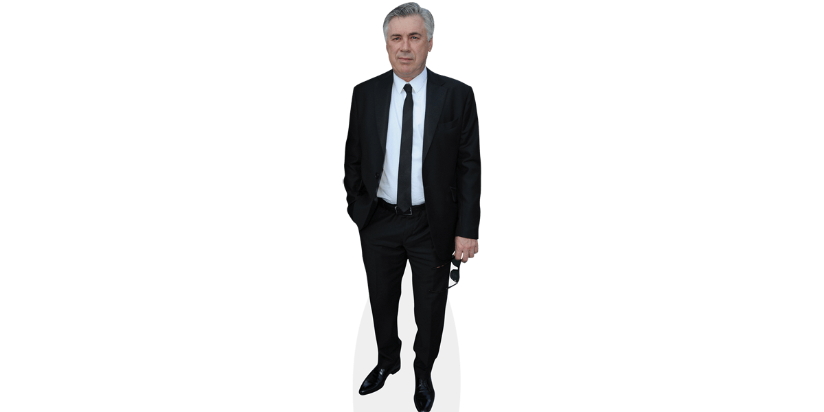 Carlo Ancelotti (Suit) Cardboard Cutout - Celebrity Cutouts