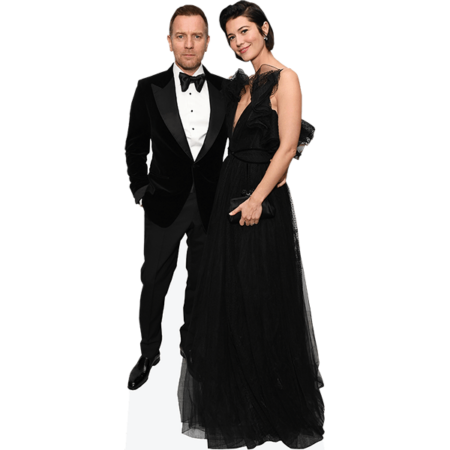 Ewan Mcgregor And Mary Elizabeth Winstead (Duo 1) Mini Celebrity Cutout