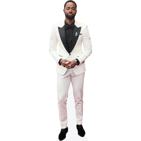 Jay Ellis (White Outfit) Cardboard Cutout