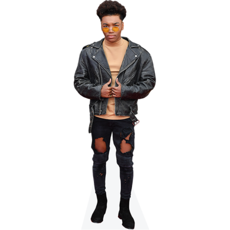 Josh Levi (Black Outfit) Cardboard Cutout