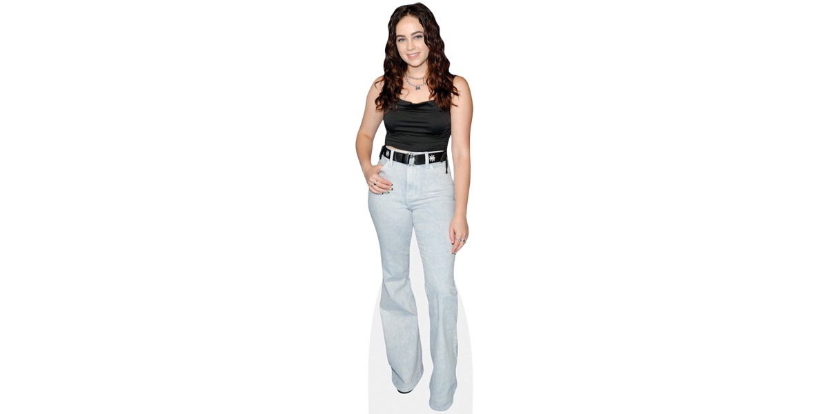 Mary Mouser (Jeans) Cardboard Cutout