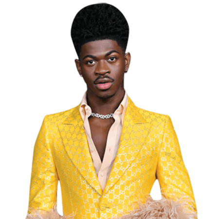 Montero Lamar Hill (Yellow Suit) Half Body Buddy Cutout