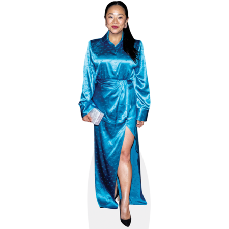 Stephanie Hsu (Blue) Cardboard Cutout