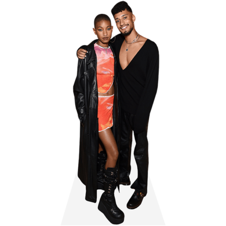 Willow Smith And Tyler Cole (Duo 1) Mini Celebrity Cutout