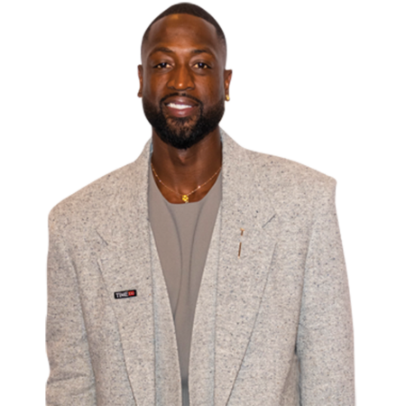 Dwyane Wade (Grey Suit) Half Body Buddy