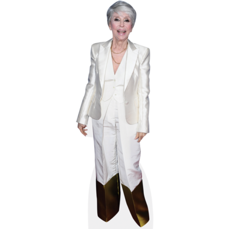 Rita Moreno (White) Cardboard Cutout