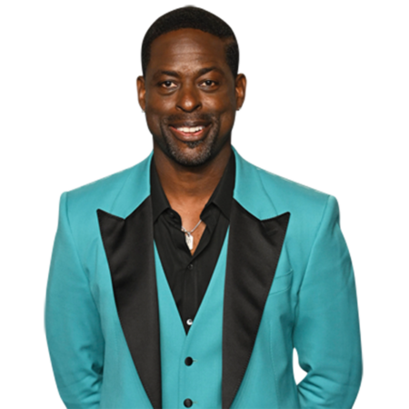 Sterling K. Brown (Teal Suit) Half Body Buddy