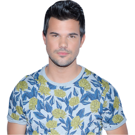 Taylor Lautner (Floral Shirt) Half Body Buddy