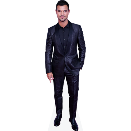 Taylor Lautner (Suit) Cardboard Cutout