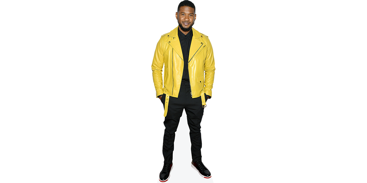Usher (Yellow Jacket) Cardboard Cutout - Celebrity Cutouts
