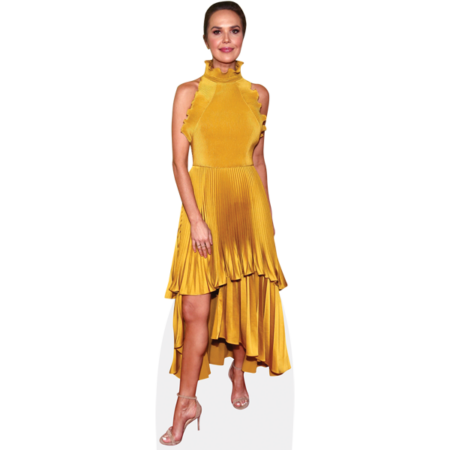 Arielle Kebbel (Yellow) Cardboard Cutout