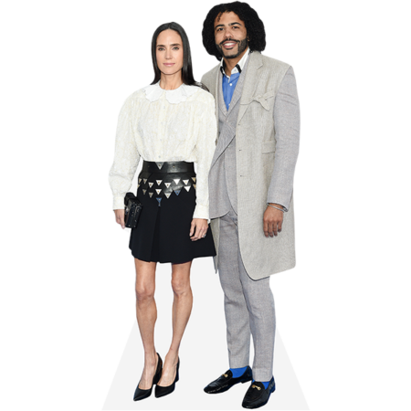 Daveed Diggs And Jennifer Connelly (Duo 1) Mini Celebrity Cutout