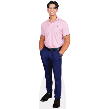 Matt Ramos (Pink Top) Cardboard Cutout