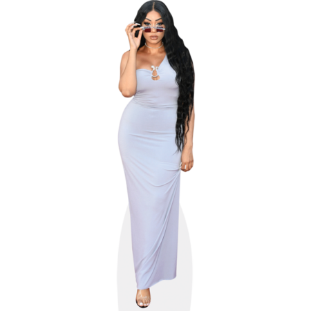 Melly Sanchez (Blue Dress) Cardboard Cutout