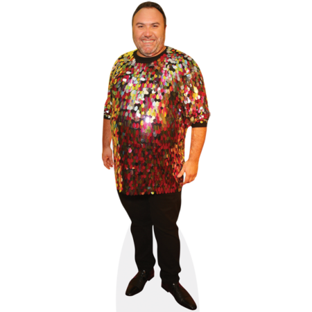 Trevor Ashley (Sequins) Cardboard Cutout