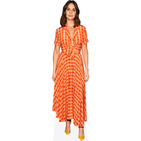 Alison Brie (Orange) Cardboard Cutout