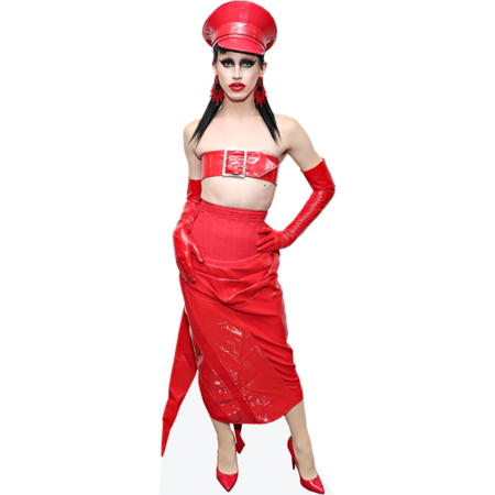 Aquaria (Red Outfit) Cardboard Cutout