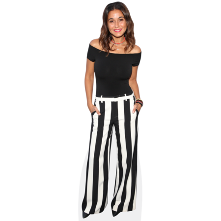 Emmanuelle Chriqui (Striped Trousers) Cardboard Cutout