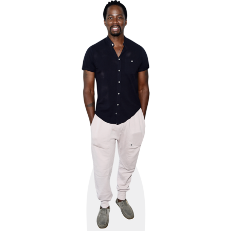 Harold Perrineau (Casual) Cardboard Cutout