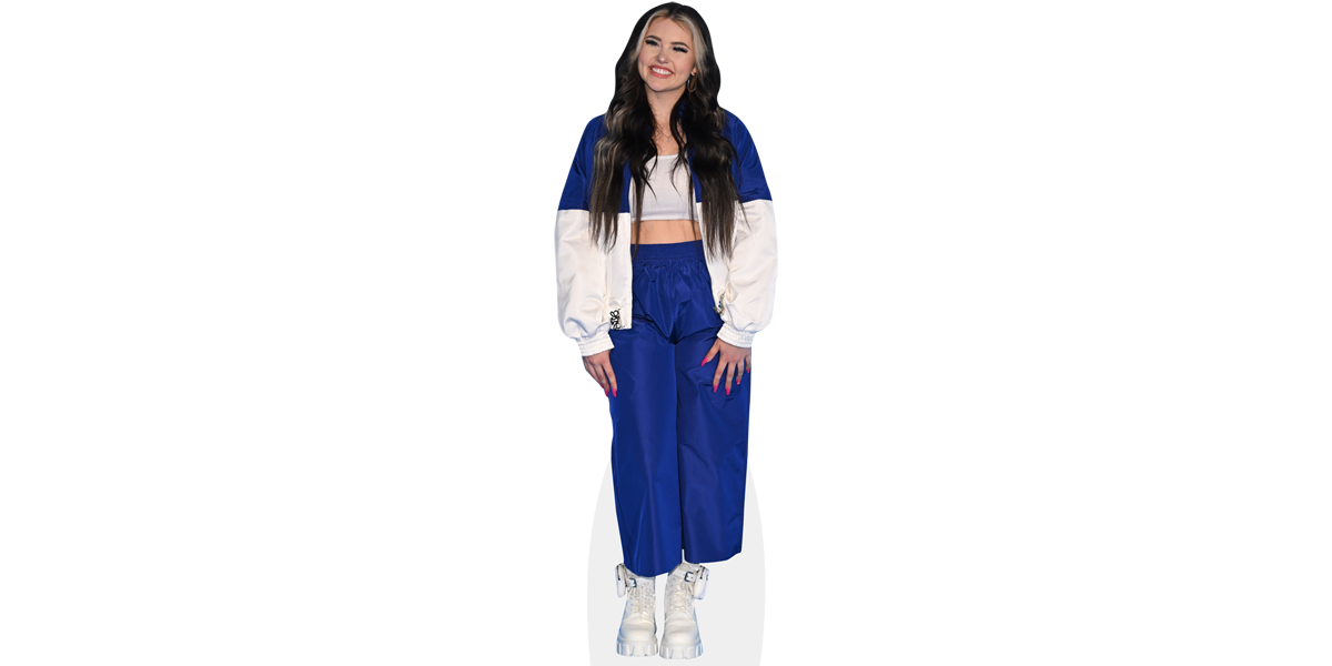 Lauren Spencer-Smith (Blue Outfit) Cardboard Cutout - Celebrity Cutouts