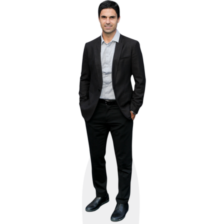 Mikel Arteta (Suit) Cardboard Cutout