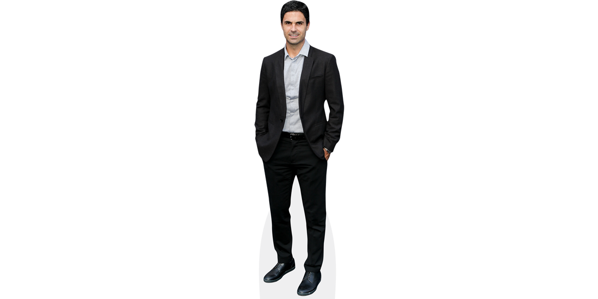 Mikel Arteta (Suit) Cardboard Cutout