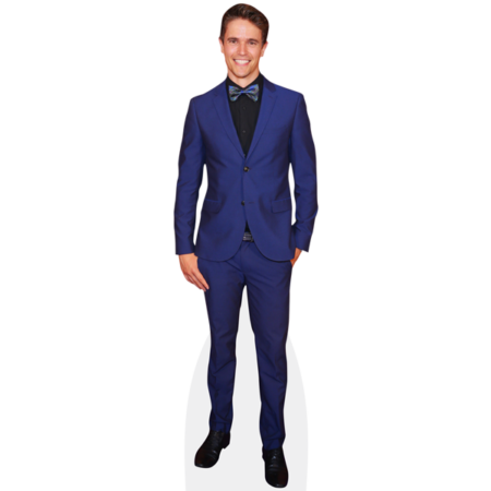 Nic Westaway (Blue Suit) Cardboard Cutout