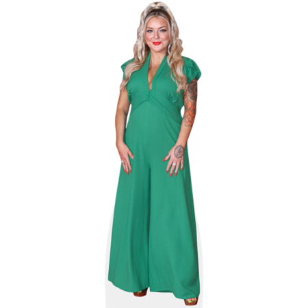 Sheridan Smith (Green outfit) Cardboard Cutout