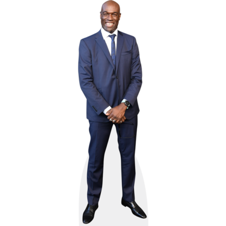 Steve Toussaint (Blue Suit) Cardboard Cutout