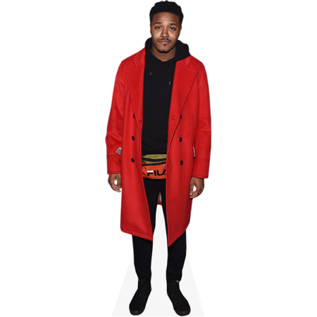 Dewayne Perkins (Coat) Cardboard Cutout