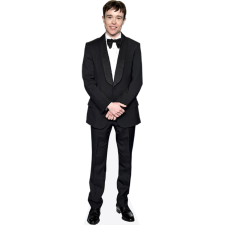 Elliot Page (Bow Tie) Cardboard Cutout