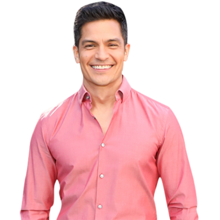 Nicholas Gonzalez (Pink Shirt) Half Body Buddy