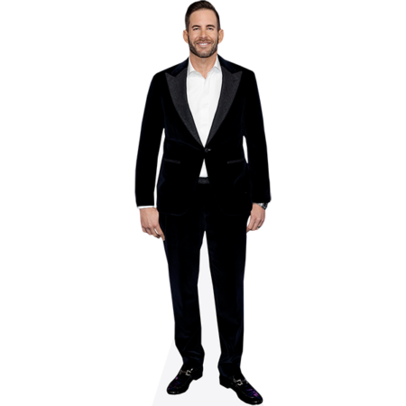 Tarek El Moussa (Black Suit) Cardboard Cutout