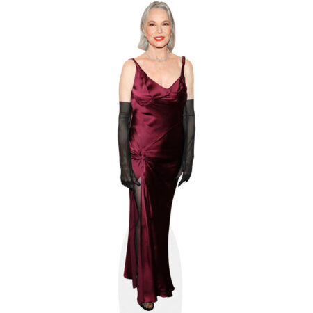 Barbara Herzstein (Burgundy Dress) Cardboard Cutout