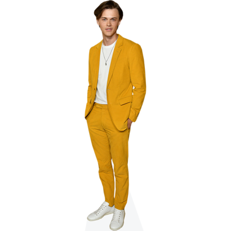 Christopher Briney (Yellow Suit) Cardboard Cutout