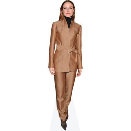 Evan Rachel Wood (Brown Suit) Cardboard Cutout