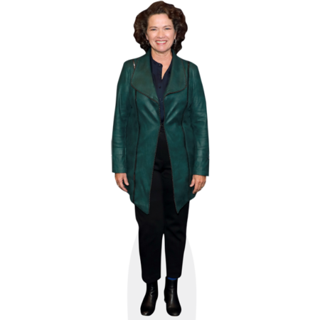 Heather Langenkamp (Coat) Cardboard Cutout