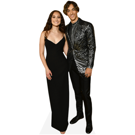 Lola Tung And Gavin Casalegno (Duo 1) Mini Celebrity Cutout