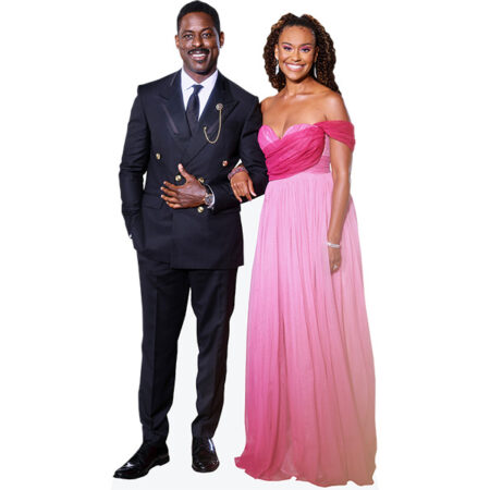 Sterling K. Brown And Ryan Michelle Bathe (Duo 2) Mini Celebrity Cutout