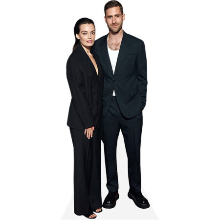 Emma Mackey And Oliver Jackson-Cohen (Duo 1) Mini Celebrity Cutout