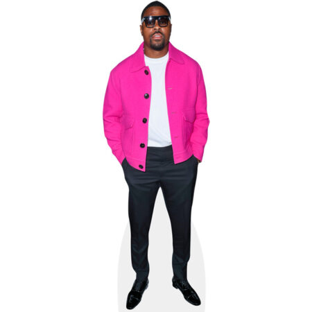 Khalil Mack (Pink Jacket) Cardboard Cutout