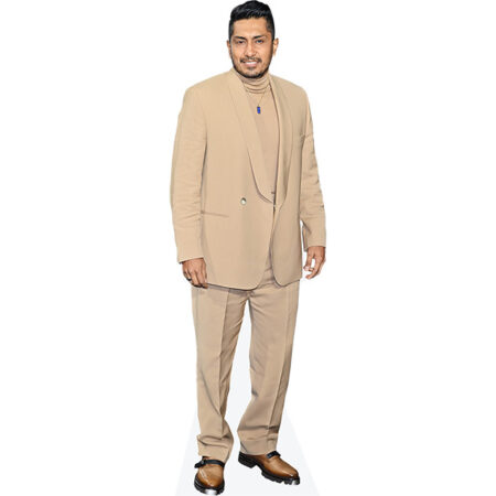 Tenoch Huerta (Beige Suit) Cardboard Cutout