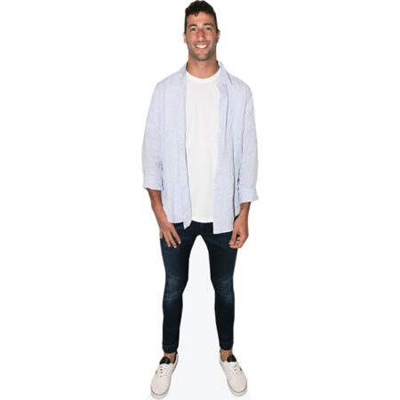 Daniel Ricciardo (Casual) Cardboard Cutout